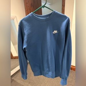 Blue Nike crewneck